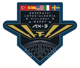 Axiom Mission Ax-3 Patch