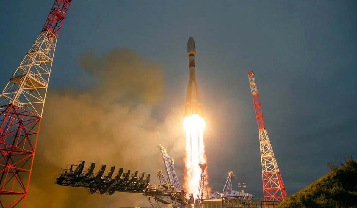 Старт ракеты Союз 2.1б со спутником Лотос-С1 №808 (Космос-2570)