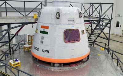 ISRO: первый модуль экипажа для испытательного полета Gaganyaan принимает форму