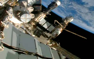 В российском модуле МКС произошла утечка теплоносителя