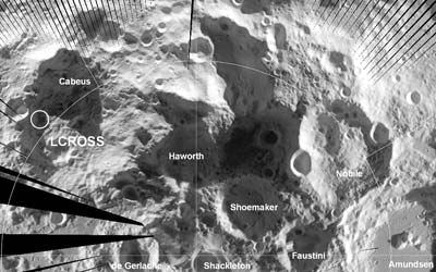 Постоянно затененные кратеры на южном полюсе Луны оказались аномально глубокими