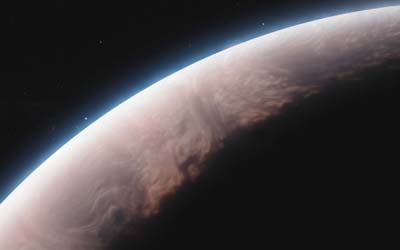 Уэбб обнаружил крошечные кристаллы кварца в облаках горячего газового гиганта