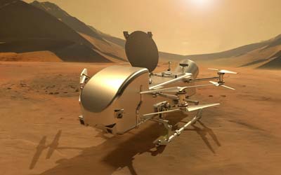 В NASA ведутся испытания посадочного модуля Dragonfly