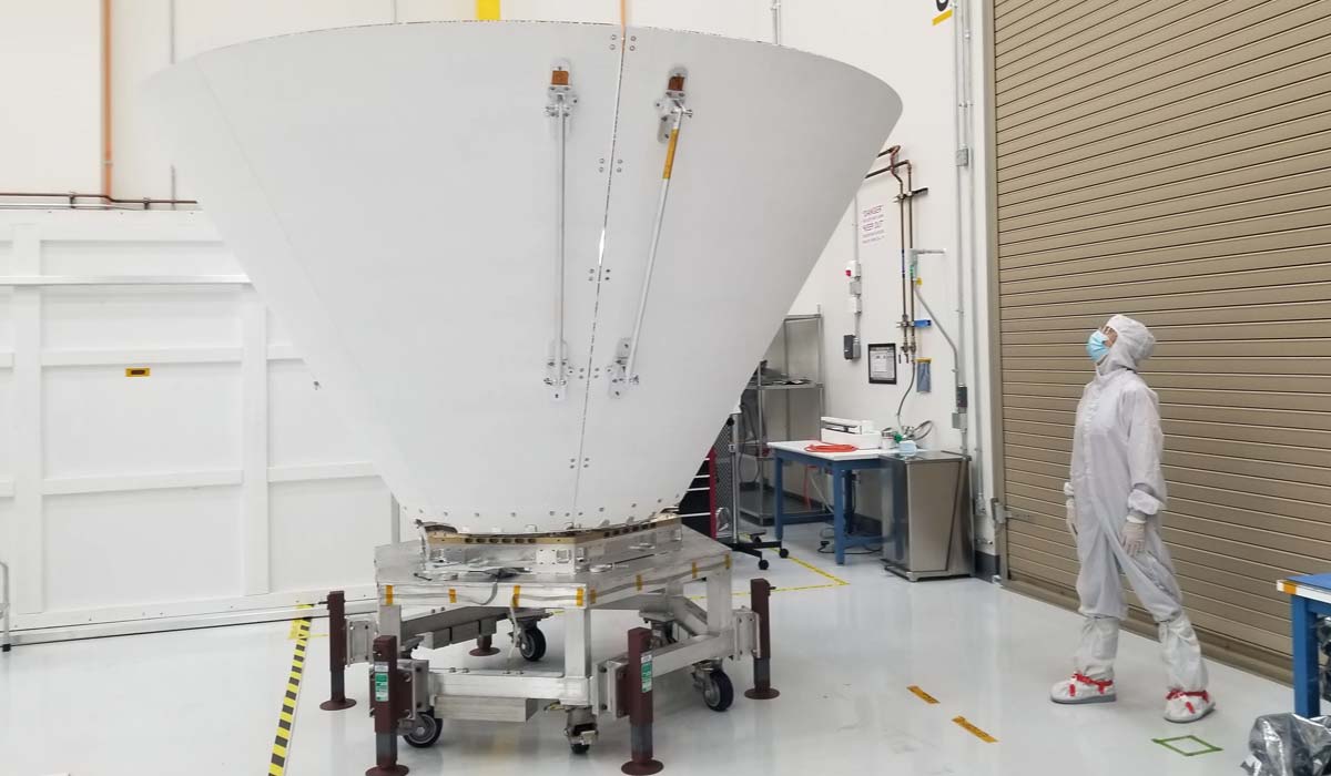 Космический телескоп NASA SPHEREx приобретает форму