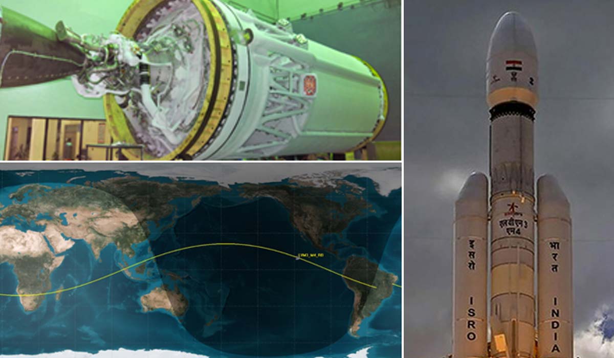 Часть ракеты LVM3 M4 упала на Землю