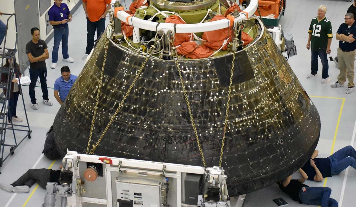 NASA все еще изучает эрозию теплового щита корабля «Орион», летавшего в миссии «Артемида-1»