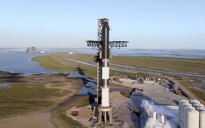 SpaceX надеется на второе летное испытание Starship на следующей неделе