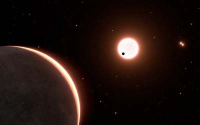 Хаббл НАСА узнал размер ближайшей транзитной планеты размером с Землю
