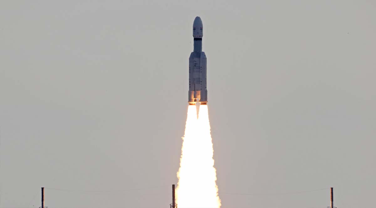 Верхняя ступень ракеты LVM3 M3 вернулась в атмосферу