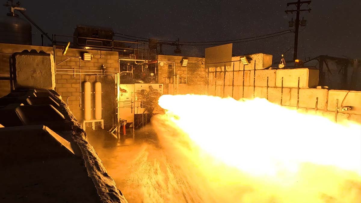 Astra провела гаряче випробування двигуна ракети «Rocket 4»