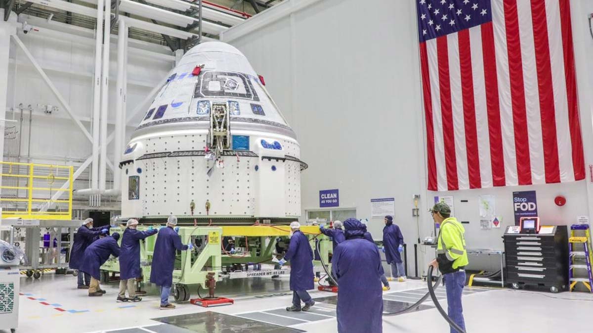 NASA та Boeing оприлюднили інформацію про перший випробувальний політ екіпажу Starliner