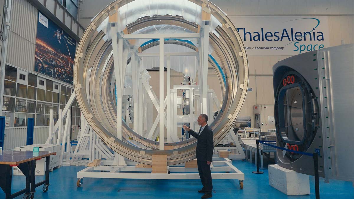 Axiom Space показала начало сборки жилого модуля своей будущей космической станции