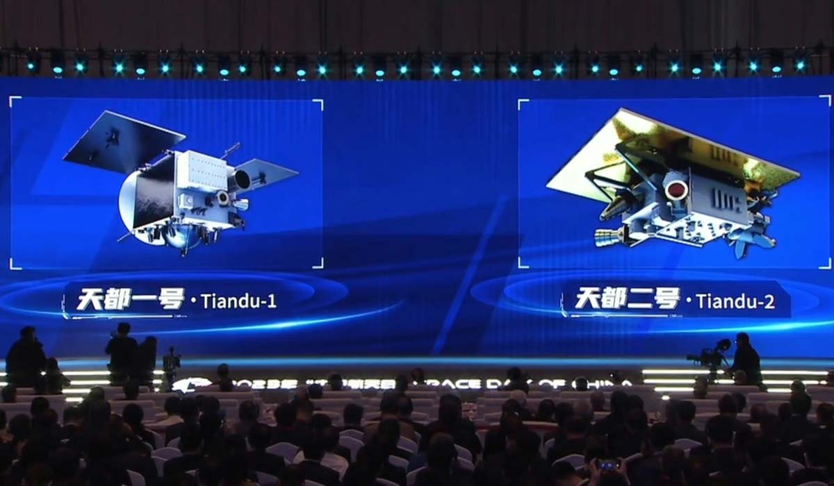 Китай представив два випробувальні супутники Tiandu-1 і Tiandu-2