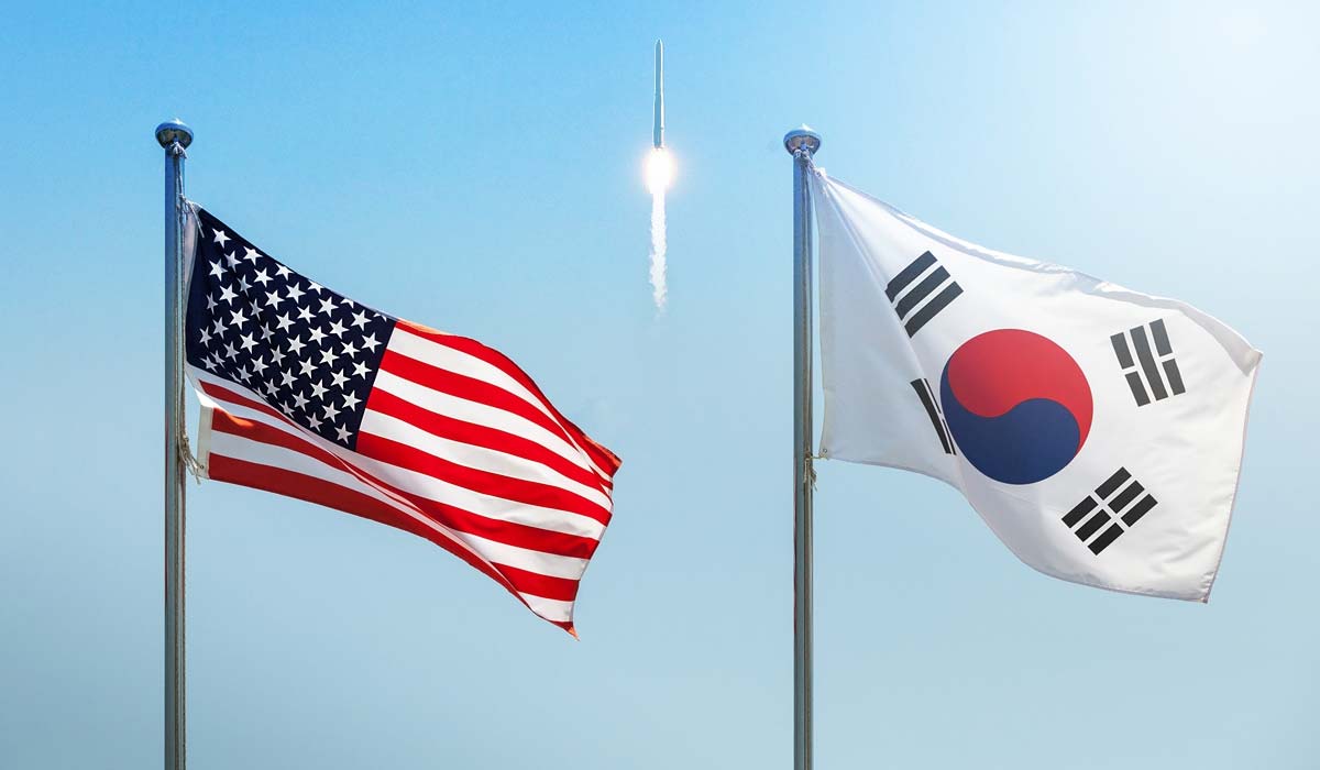 Совместное заявление о сотрудничестве в космосе было подписано между США и Южной Кореей.