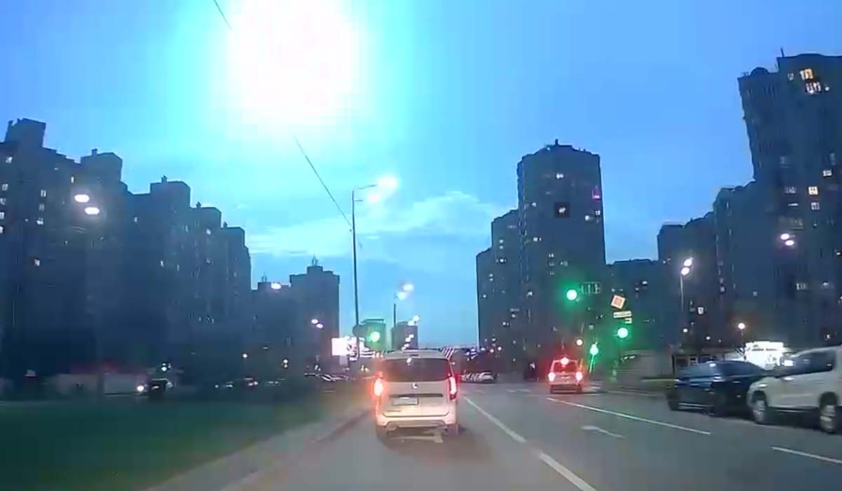 В Киеве упал метеор — Международная метеорная организация