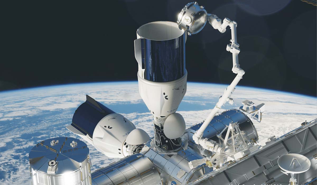 Прямая трансляция стыковки космического корабля Dragon CRS-28 в МКС