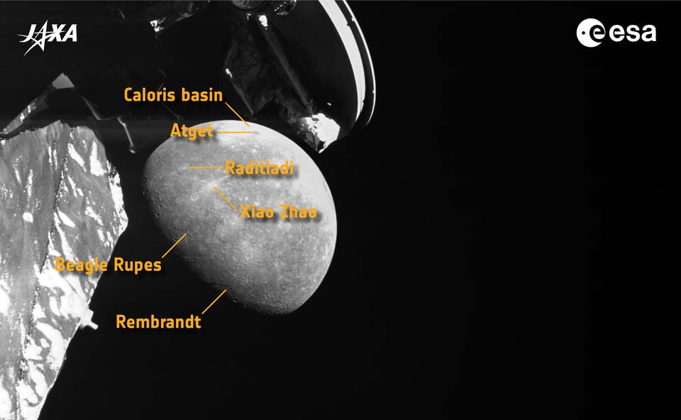 Bepicolombo Mercury 19 june 2023