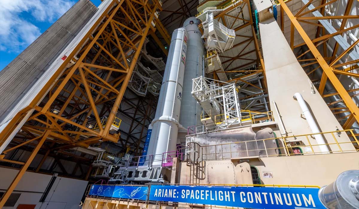 Запланированный на 5 июля запуск европейской ракеты Ariane 5 отложен на сутки из-за погодных условий