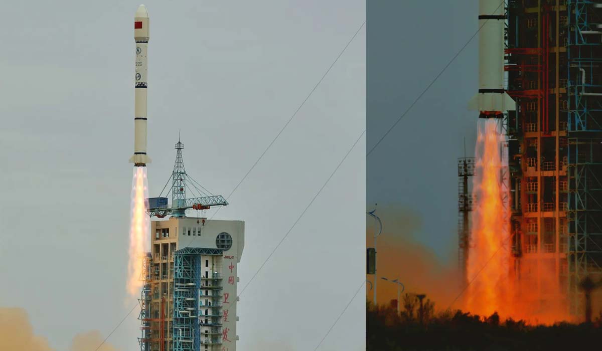 Запуск китайской ракеты Long March 2C с тестовыми интернет-спутниками — 9 июля 2023 года