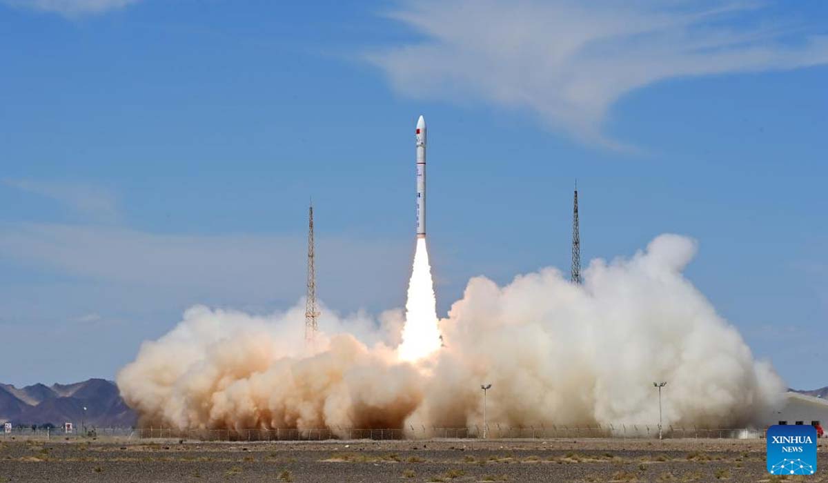 Китайская Galactic Energy запустила ракету Ceres-1 со спутниками Qiankun-1 и Xingshidai-16 - 22 июля 2023 года