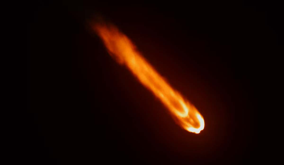 Запуск ракеты Falcon 9 Block 5 с группой спутников Starlink Group 6-9