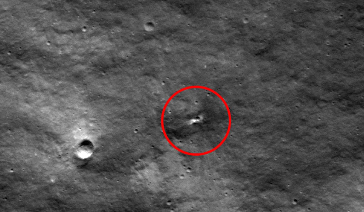 Лунный орбитальный аппарат NASA наблюдал ударный кратер от аварии российской «Луны 25»
