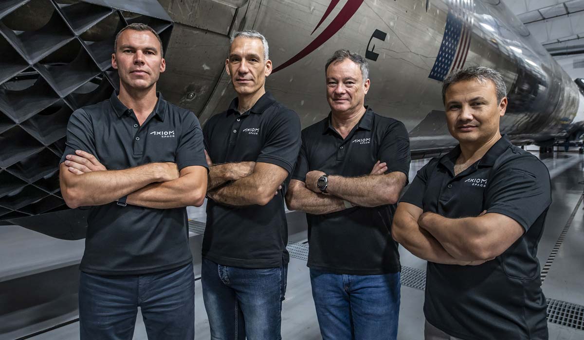 Axiom Space официально объявляет список астронавтов для третьей миссии на МКС Ax-3