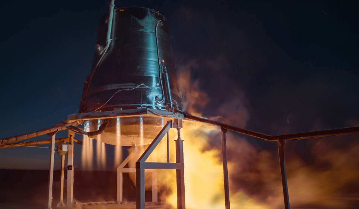 Американська компанія Stoke Space повідомляє про успішне вогневе випробування
