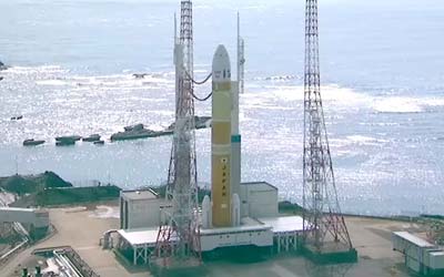 В Японии первый запуск новейшей тяжелой ракеты-носителя H3 завершился неудачей