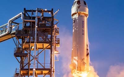 Blue Origin причиной аварии New Shepard назвала неисправность форсунок двигателя