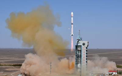 Китай отправил на орбиту ракету Long March 4C со спутником Yaogan 34-04.