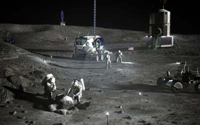 Лунный реголит может стать проблемой во время миссии Artemis