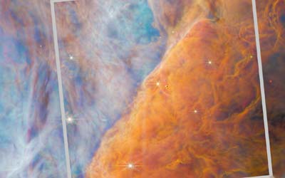 Вебб впервые обнаружил важную молекулу углерода