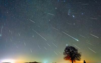 Метеорный поток Июньские Боотиды можно наблюдать с 22 июня по 2 июля