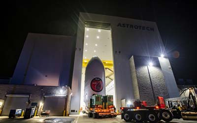 Телескоп Эвклид переместили в стартовый комплекс в обтекателе Фалькона