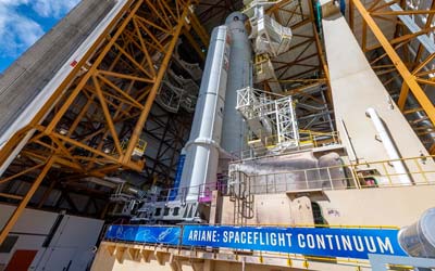 Запланированный на 5 июля запуск европейской ракеты Ariane 5 отложен на сутки из-за погодных условий