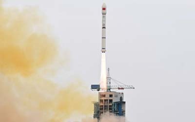 Запуск китайской ракеты Long March 2C с тестовыми интернет-спутниками — 9 июля 2023 года