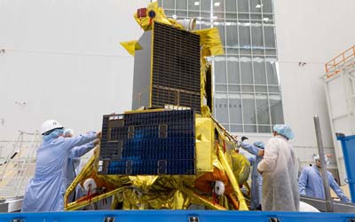 Российский космический аппарат «Луна-25» готовят к запуску