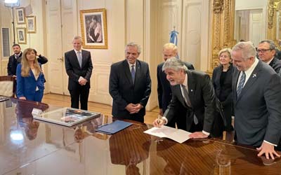 Аргентина подписывает «Соглашения Артемиды»