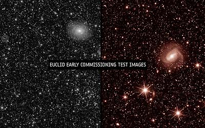 Евклид прислал тестовые изображения, обещающие предстоящие открытия