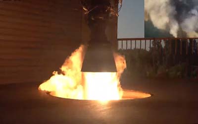 Китайская компания Deep Blue Aerospace провела горячее испытание своего ракетного двигателя Thunder-R1