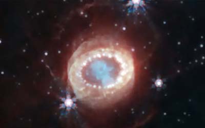 Культовая сверхновая, снятая космическим телескопом Джеймса Уэбба