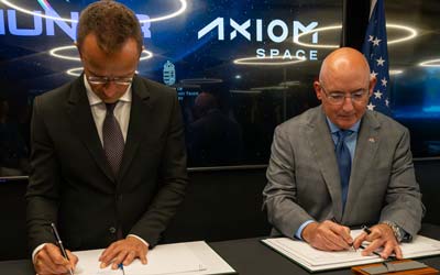Венгрия заключила с Axiom Space контракт на отправку своего астронавта на Международную космическую станцию