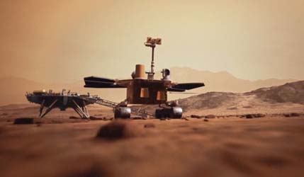 Китайський марсохід виявив: вода на Марсі існувала всього 750 млн років тому