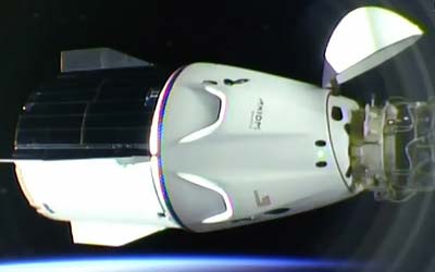 Экипаж коммерческой миссии Axiom Space прибыл на МКС на корабле Crew Dragon