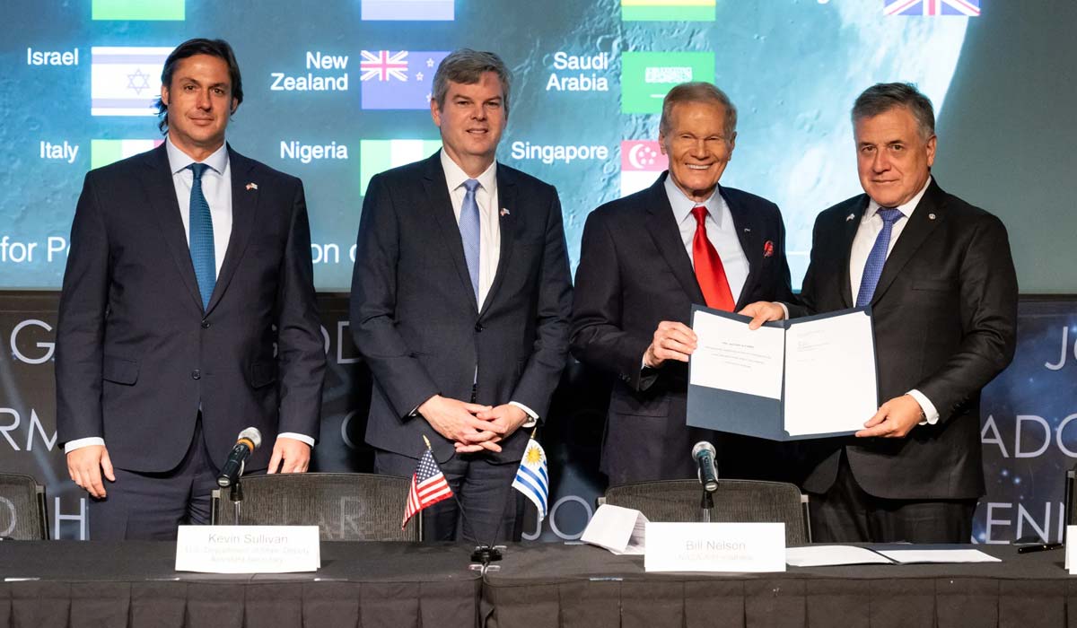 Уругвай подписал «Соглашения Артемиды»