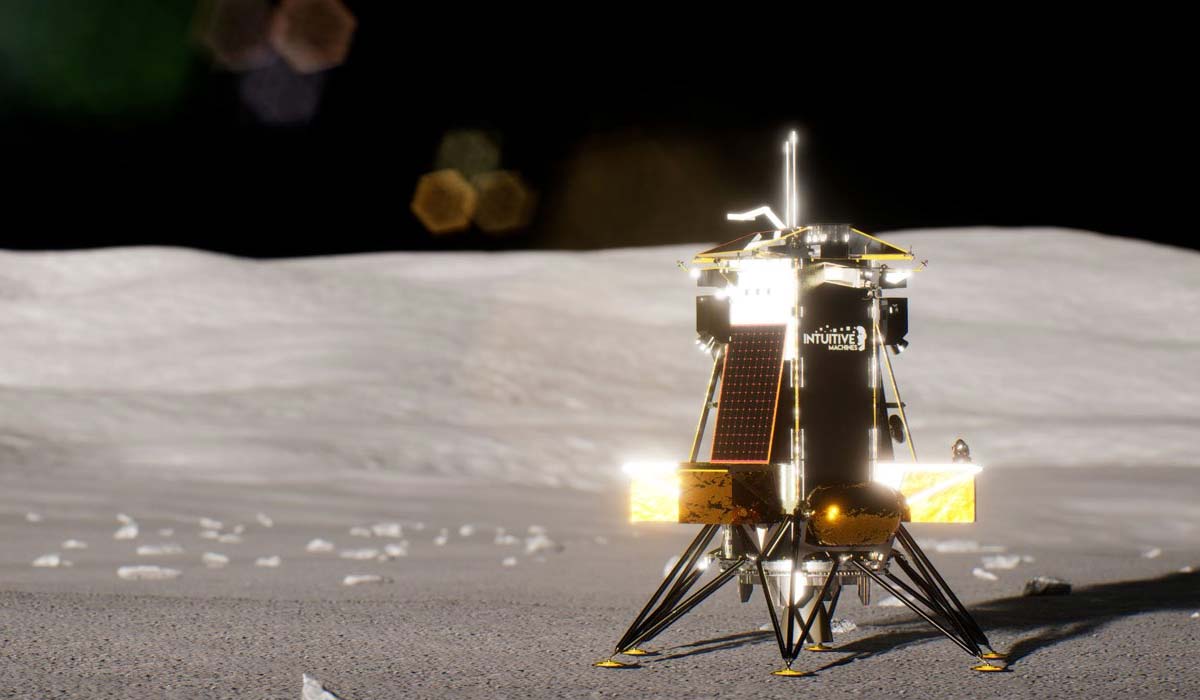 Американський модуль Nova-C «Одіссей» здійснив посадку на поверхню Місяця
