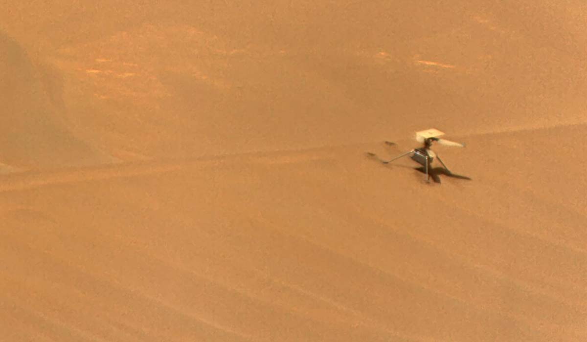 Команда марсианского вертолета NASA Ingenuity прощается... на время
