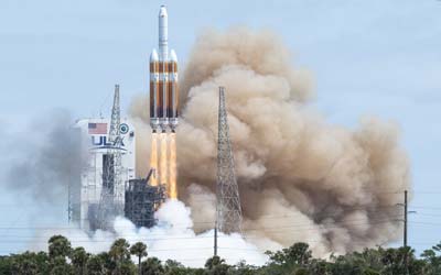 Последний запуск ракеты Delta IV Heavy