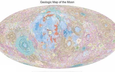 В Китае был опубликован первый в мире набор геологических карт Луны высокой четкости